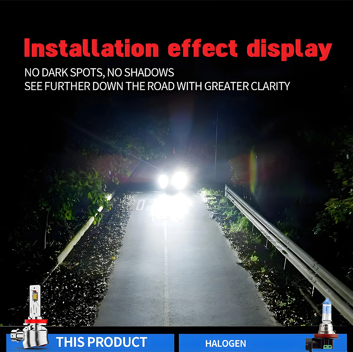 Durable Plug and Play Headlights